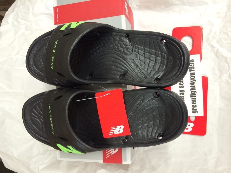 NEW BALANCE MEN'S US 9 SANDAL FLOAT 2 SLIDE WATER RESISTANT - Click Image to Close